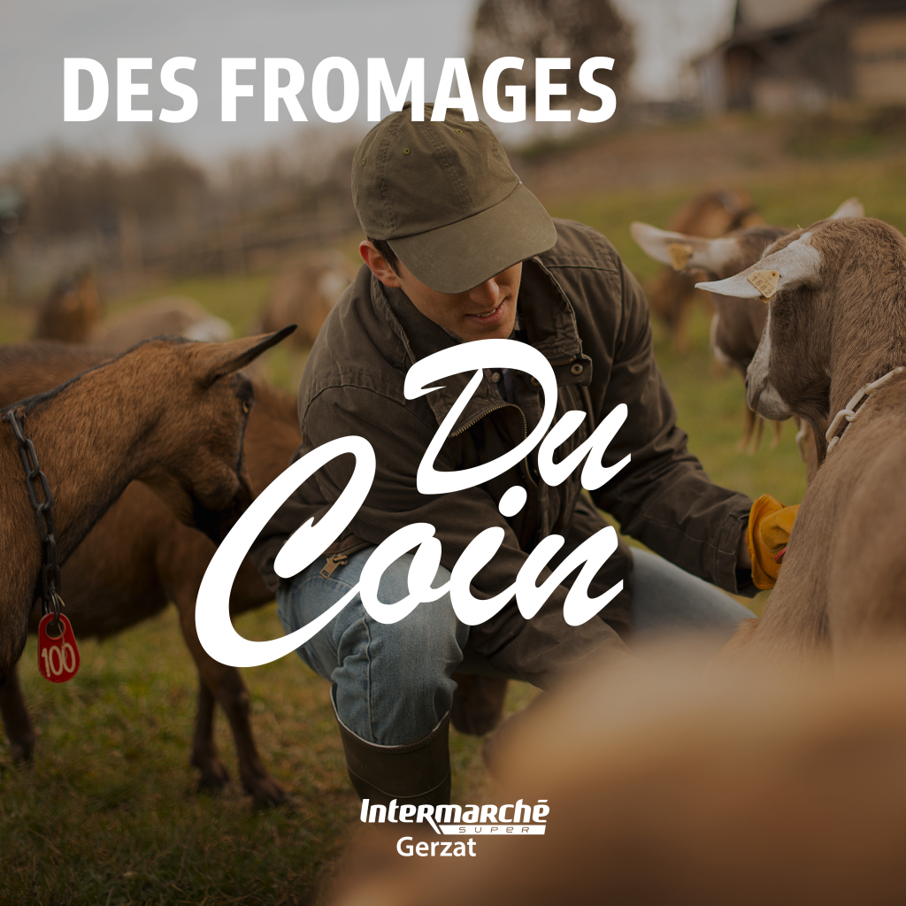 Post-réseaux-sociaux-de-mise-en-avant-du-fromage-AOP-d'Auvergne-chez Intermarché.