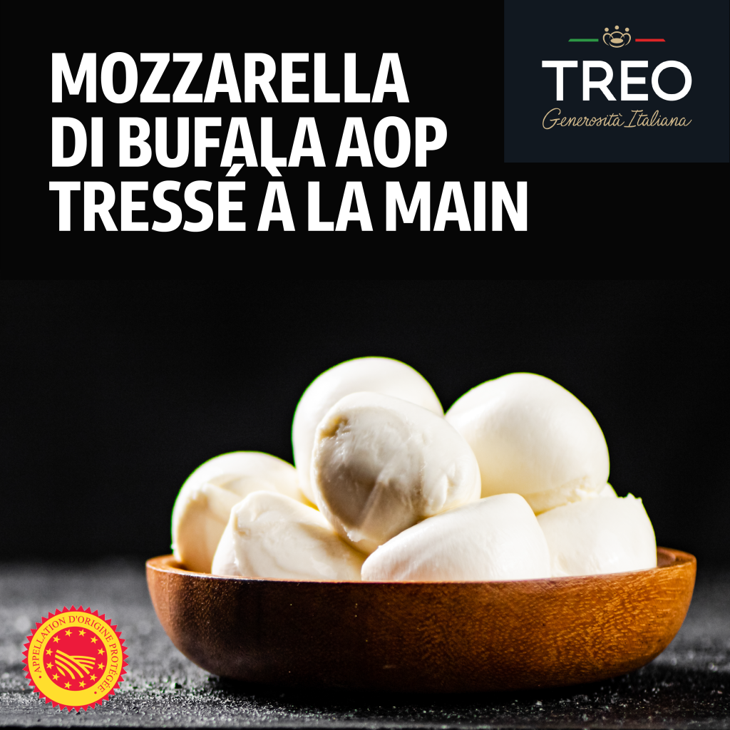 Post-réseaux-sociaux-pour-la-promotion-de-la-mozzarella-di-bufala-AOP-chez-Intermarché-Gerzat.